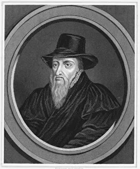 Calvinist Gallery: Theodore Beza, French religous reformer, c1600 (c1851)