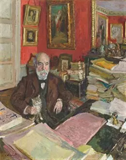 Critic Gallery: Theodore Duret, 1912. Creator: Edouard Vuillard