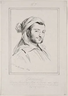 Theodore Gericault, 1824. Creator: Achille Deveria (French, 1800-1857)