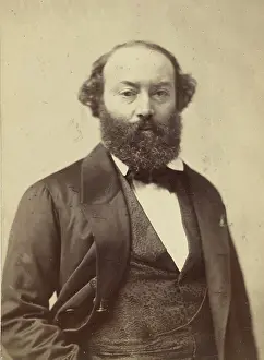 Tournachon Felix Prints: Theodore Rousseau, 1855-1859. Creator: Nadar