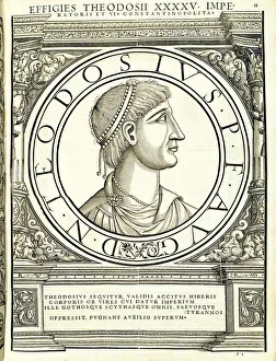 1559 Prints: Theodosius I (347 - 395), 1559