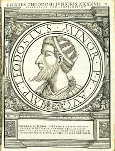 1559 Prints: Theodosius Iunior (401 - 450), 1559