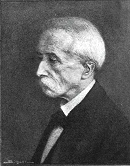 J Simont Prints: Theodule Ribot; Le philosophe Theodule Ribot, 1916. Creator: J Simont