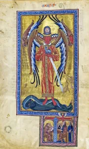 Lucca Prints: Theophany of Divine Love. (Vision from Liber Divinorum Operum), ca 1220-1230