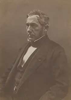 Tournachon Felix Prints: Theophile-Jules Pelouze, chimiste, 1855-1859. Creator: Nadar