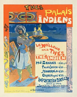 Modernisme Gallery: Thés du Palais Indien, c. 1900. Creator: Feure, Georges de