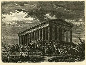 Ominous Collection: The Theseum at Athens, 1890. Creator: Unknown