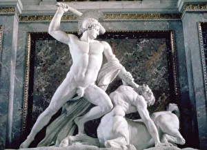 Theseus Prints: Theseus and the Centaur, 1804-1819. Artist: Antonio Canova