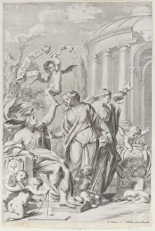 Sciences Prints: Thesis on the arts and sciences, 1664. Creator: Johann Jakob Thurneysen the Elder