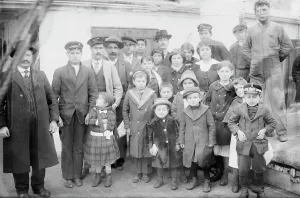 Sinking Prints: Thessaloniki Survivors, between c1910 and c1920. Creator: Bain News Service