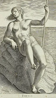 Gallaea Philippo Prints: Thetis, 1587. Creator: Philip Galle