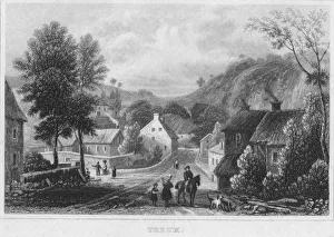 Continental Tourist Prints: Theux, 1850. Artist: Shury & Son