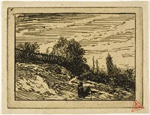 The Thicket, 1846. Creator: Charles Emile Jacque