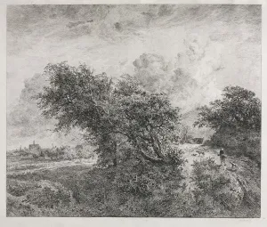 After Prints: The Thicket, 1855. Creator: Charles Francois Daubigny (French, 1817-1878)