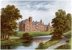 Thicket Priory, York, home of the Dunnington-Jefferson family, c1880