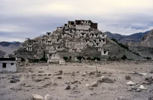 India Asia Prints: Thiksey Monastery, Ladakh, India, 1988. Creator: Amanda Waite