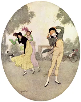 What do you Think of Young Rouselle?, c1915. Artist: Edmund Dulac
