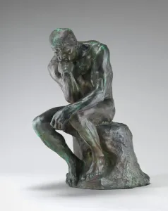 The Thinker (Le Penseur), model 1880, cast 1901. Creator: Auguste Rodin