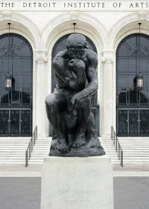 Step Prints: The Thinker, modelled and cast in 1903. Creators: Auguste Rodin, Alexis Rudier Foundry