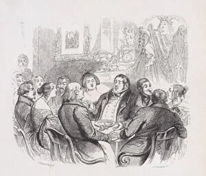 Thirteen at the Table from The Complete Works of Béranger, 1836