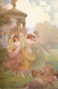 Youthful Prints: This-All This Was In The Olden Time Long Ago, c1877-1906, (1906). Creator: St George Hare