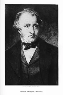 Francis Grant Prints: Thomas Babington, British poet, historian and Whig politician, 19th century