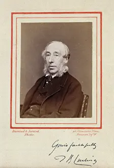 Whiskers Prints: Thomas Blizard Curling, 1880. Creator: Barraud & Jerrard