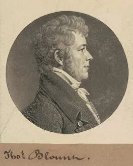 Thomas Blount, 1807. Creator: Charles Balthazar Julien Févret de Saint-Mémin