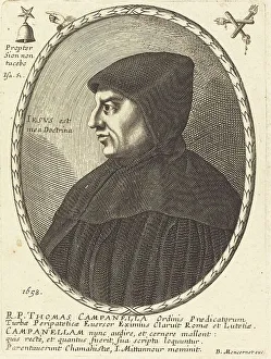 Dominican Prints: Thomas Campanella, 1658. Creator: Balthasar Moncornet