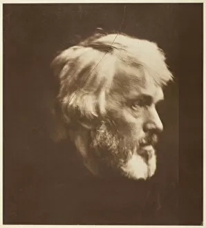 Thomas Carlyle, 1867, printed 1875. Creator: Julia Margaret Cameron