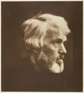 Thomas Carlyle, 1867, printed 1875. Creator: Julia Margaret Cameron Thomas Carlyle, 1867, printed 1875. Creator: Julia Margaret Cameron