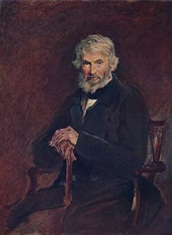 Carlyle Collection: Thomas Carlyle, 1877 (1906). Artist: John Everett Millais