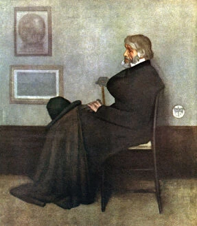 Carlyle Collection: Thomas Carlyle, (1923).Artist: Medici Society Ltd