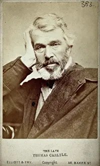 Fry Elliott Prints: Thomas Carlyle. Creator: Elliott & Fry