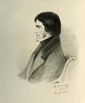 A Dorsay Gallery: Thomas Carlyle Esquire, 1839. Creator: Richard James Lane