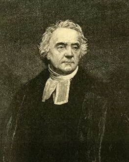 Chalmers Collection: Thomas Chalmers, Scottish clergyman, theologian and political economist, c1840s (c1890)