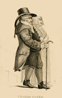 Miser Prints: Thomas Cooke, the notorious Islington Miser, 1822. Creator: Robert Cooper