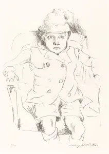 Corinth Lovis Prints: Thomas Corinth, 1913. Creator: Lovis Corinth