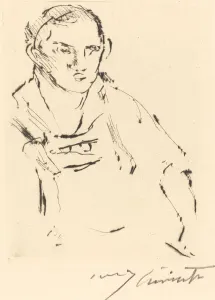 Corinth Lovis Prints: Thomas Corinth, 1922. Creator: Lovis Corinth