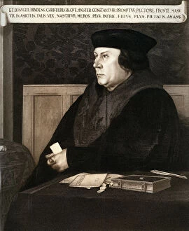 Paper Gallery: Thomas Cromwell, Earl of Essex, c1537, (1902). Artist: Hans Holbein the Younger