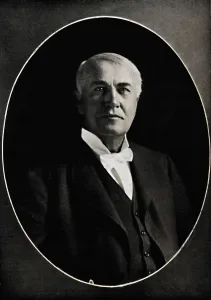 Bibby Prints: Thomas Edison, the Wizard of the West, c1880s, (1914). Creator: E Bieber