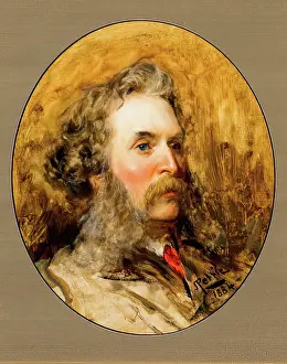Mutton Chops Prints: Thomas Faed, RA, 1884. Creator: John Pettie