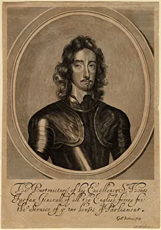 Faithorne Prints: Thomas Fairfax, 3rd Lord Fairfax of Cameron, 1645. Artist: Faithorne, William, the Elder