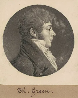 Thomas Green, 1809. Creator: Charles Balthazar Julien Fevret de Saint-Memin
