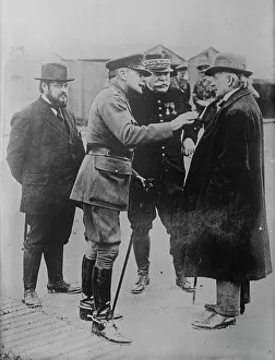 Commander Chief Prints: Thomas, Haig, Joffre, Lloyd George, 12 Sept 1916. Creator: Bain News Service