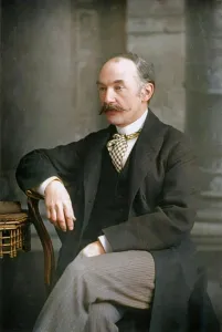 Hardy Prints: Thomas Hardy, English writer and poet, c1890. Creator: W&D Downey