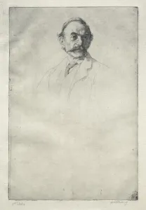 Thomas Hardy, No. 1, 1893. Creator: William Strang (British, 1859-1921)