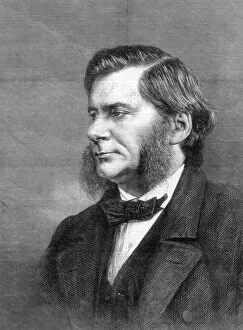 Oxford Science Archive Collection: Thomas Henry Huxley, British biologist, 1871