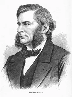 Th Huxley Prints: Thomas Henry Huxley, British biologist, c1860s