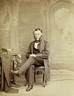 Thomas Barker Prints: Thomas Herbert Barker, 1867. Creator: Ernest Edwards